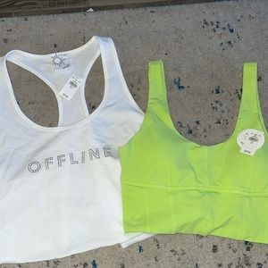 NWT 🎉 Aerie OFFLINE Athletic Top Bundle